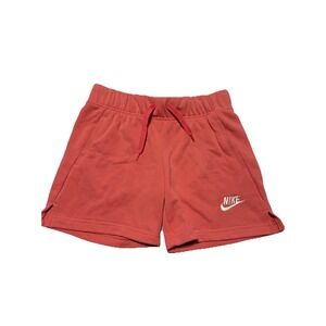NWT Girls Youth Nike Athletic Shorts Woven Coral Size Large